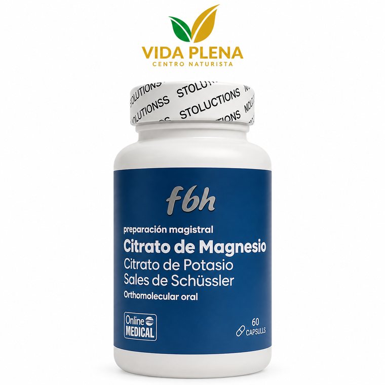 Citrato de Magnesio x 60 Cap Online Medical · Mente & Sistema Nervioso · Vida Plena Tuluá