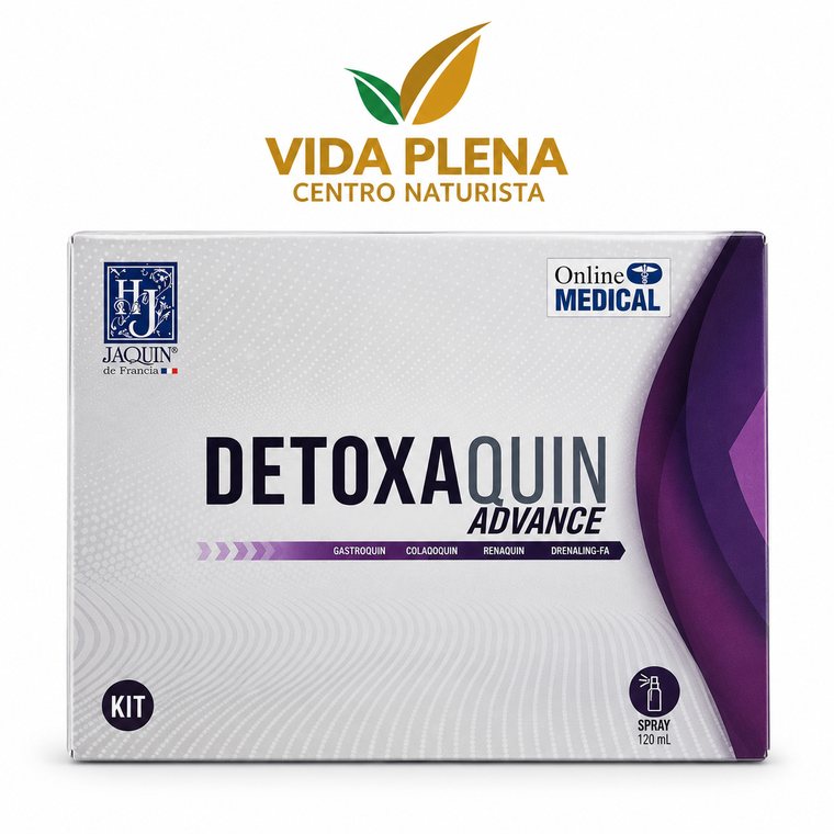Kit Detoxaquin Advance Spray Oneline medical x 120 ml · Detox & Renovación · Vida Plena Tuluá